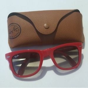Ray Ban Foldable Wayfarer Ombre Lens